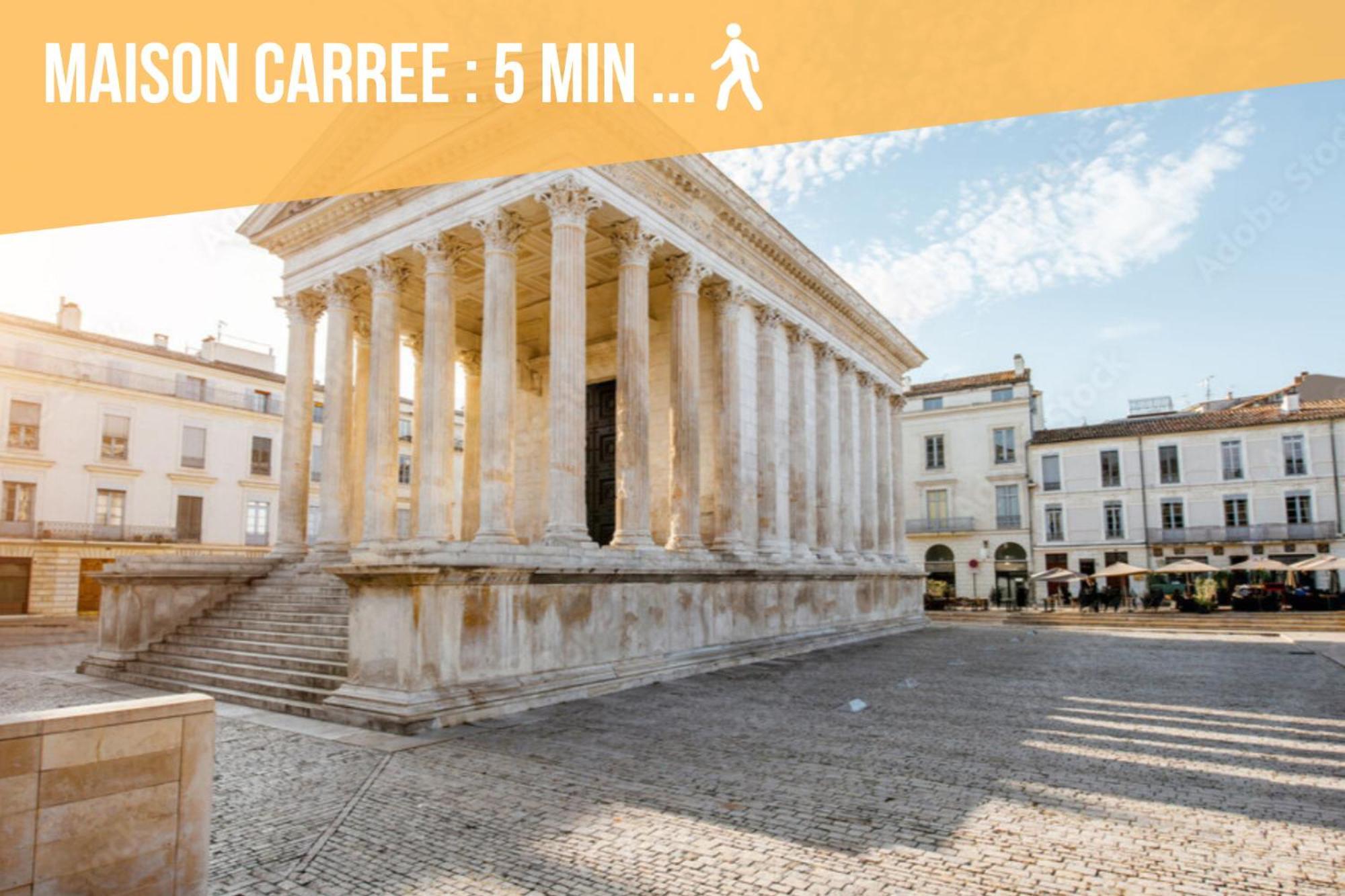 Le Vintage, Appart,Hotel Particulier, Centre Nimes Maisoncarreeconciergerie Exterior photo
